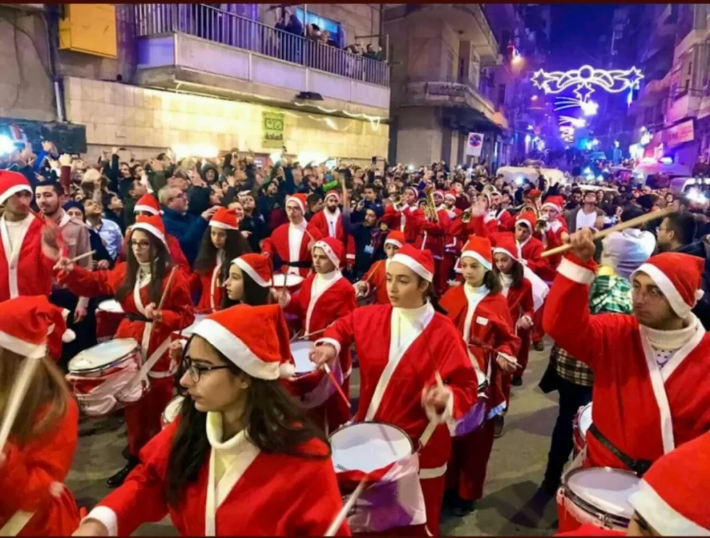 suriyede noel kutlamalari habermeydan