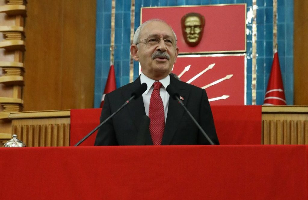 CHP lideri Kilicdaroglu habermeydan