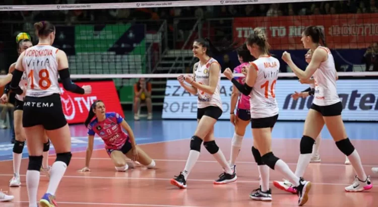 EczacibasiCEV Sampiyonlar Liginde finalde Habermeydan