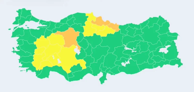 afad dan sinop icin kuvvetli yagis uyarisi habermeydan