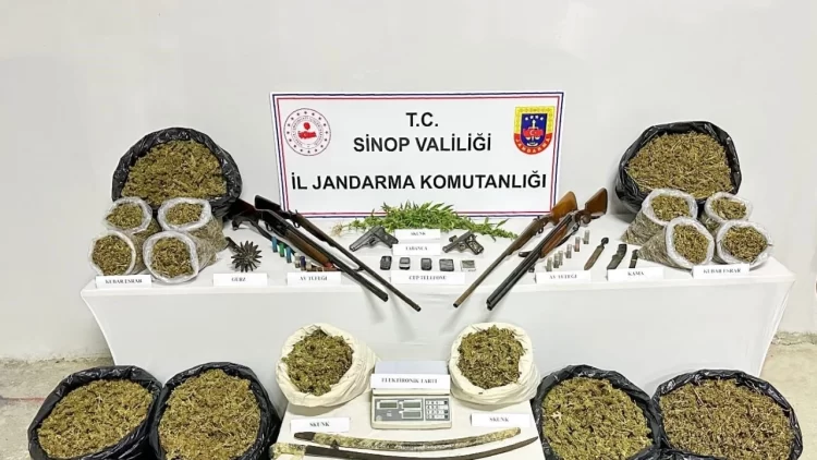 sinop ta 38 kilogram esrar ele gecirildi habermeydan