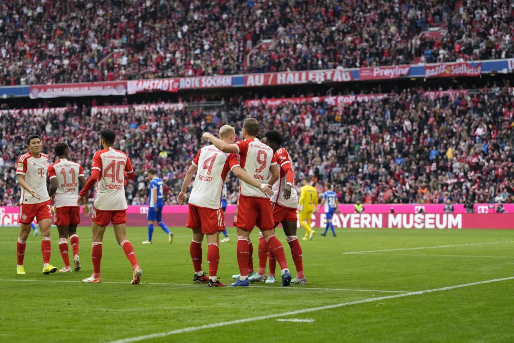 bayern munih ten darmstadt a 37 dakikada 8 gol habermeydan