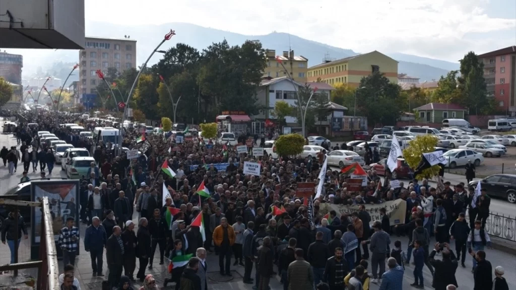 israil in gazze deki katliamlari mus ta protesto edildi habermeydan