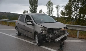 sinop boyabat yolunda yagmur kazaya yol acti1 habermeydan