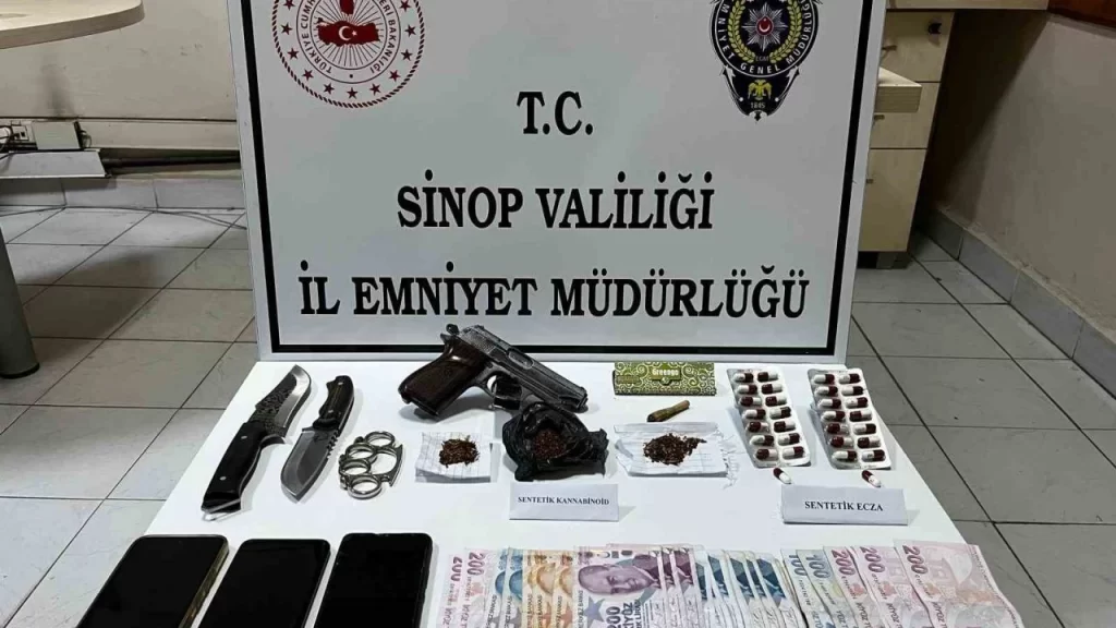 sinop ta uyusturucu operasyonunda 2 tutuklama1 habermeydan