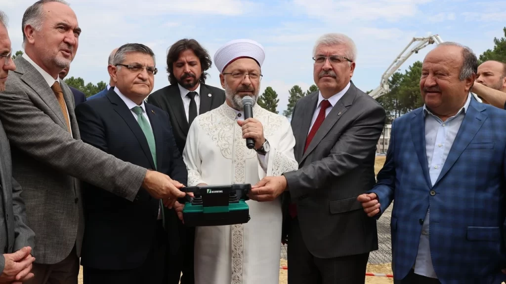 sinop universitesi kampus camii temeli atildi habermeydan