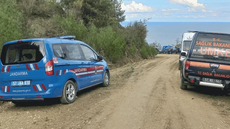 sinop gerze de ucurumdan dusen vatandas oldu habermeydan