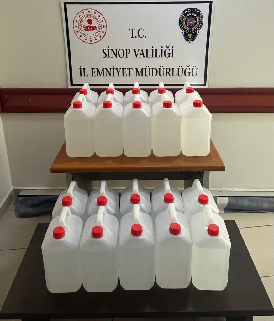 sinop ta yilbasi oncesi 100 litre etil alkol ele gecirildi habermeydan e1735234851636