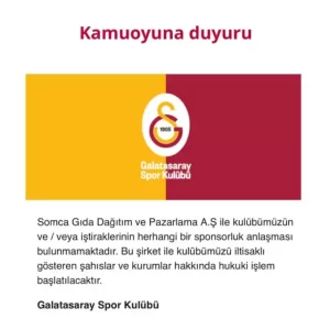 galatasaray dan aciklama habermeydan