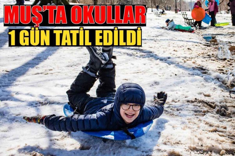 mus ta okullar yarin tatil edildi habermeydan