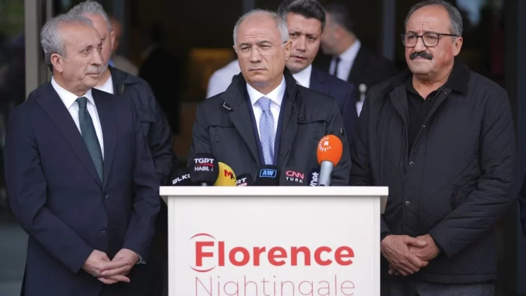 ak parti genel baskanvekili aladan tbmm baskanvekili onderin tedavi gordugu hastaneye ziyaret habermeydan